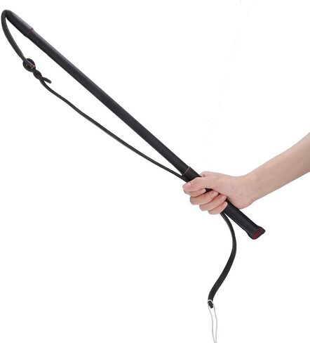 Zerodis Artificial Cowhide Dog Stirring Whip Bat with Handle for Dogs Training Accessory Suitable for Schutzhund German Shepherd in Saudi Arabia