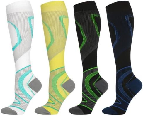 JIAXCOMFOR Compression Socks for Men & Women 20-30mmHg is Best for Running in Saudi Arabia
