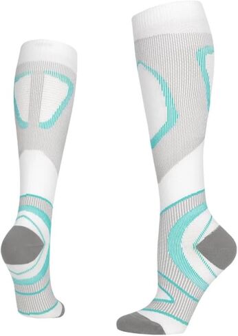 JIAXCOMFOR Compression Socks for Men & Women 20-30mmHg is Best for Running in Saudi Arabia