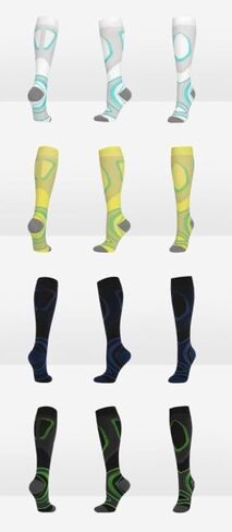 JIAXCOMFOR Compression Socks for Men & Women 20-30mmHg is Best for Running in Saudi Arabia