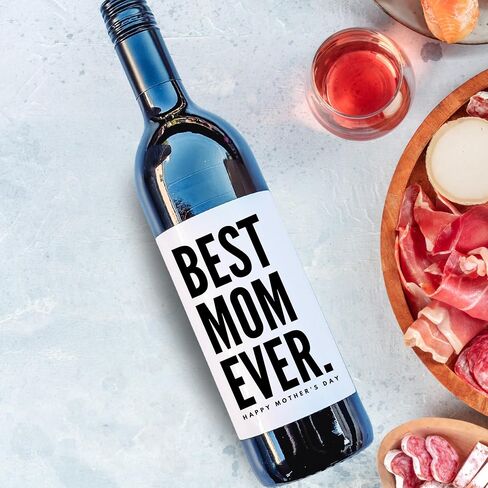 Set of 2 Mother's Day Wine Labels, Gifts for Mom, Mother's Day Gift Ideas, Best Gifts for Mom, Unique Mother's Day Gifts, Mother's Day Presents (Mother's Day Best Mom Ever) in Saudi Arabia