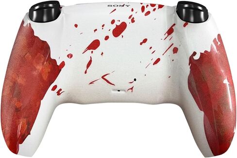 وحدة تحكم لاسلكية MODDEDZONE مصنوعة يدويًا في الولايات المتحدة الأمريكية مخصصة لأجهزة PS5 والكمبيوتر الشخصي - مع تعديلات ذكية فريدة من نوعها، الأفضل لألعاب إطلاق النار من منظور الشخص الأول - لوحة ألعاب لجهاز PlayStation 5 مع تصميم فريد من نوعه الأيدي الدم in Kuwait