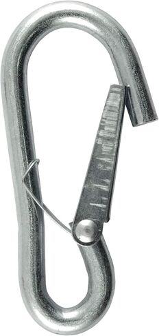 CURT 81266 Snap Hook Trailer Safety Chain Hook Carabiner Clip, 3/8-Inch Diameter, 2,000 lbs in Saudi Arabia
