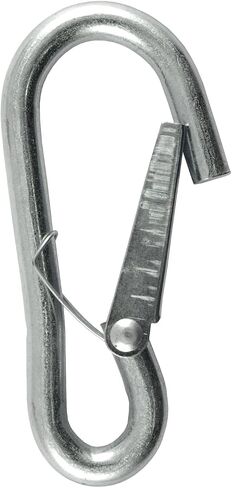 CURT 81266 Snap Hook Trailer Safety Chain Hook Carabiner Clip, 3/8-Inch Diameter, 2,000 lbs in Saudi Arabia