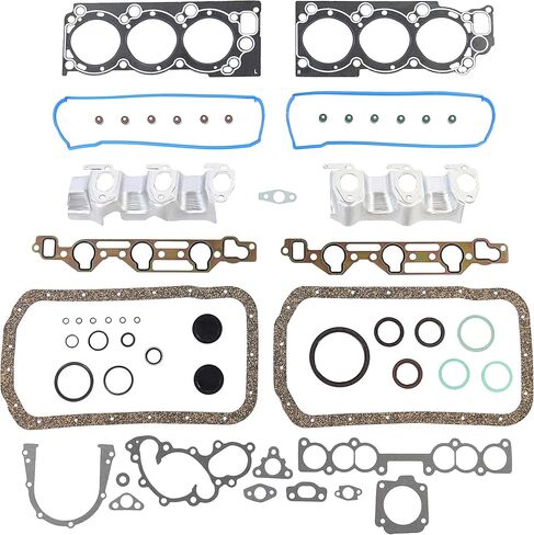 DNJ Full Gasket/Sealing Set FGS9500 For 88-95 Toyota / 4Runner, Pickup, T100 3.0L V6 SOHC Naturally Aspirated designation 3VZ-E in Saudi Arabia