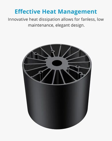 NICREW 30W Reef LED Aquarium Light، ضوء LED بحري خافت مع وحدة تحكم سلكية مزدوجة القناة، ضوء خزان الأسماك نانو لخزانات الأسماك المرجانية في المياه المالحة in Kuwait