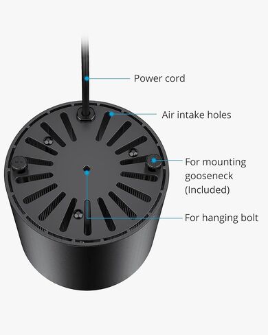 NICREW 30W Reef LED Aquarium Light، ضوء LED بحري خافت مع وحدة تحكم سلكية مزدوجة القناة، ضوء خزان الأسماك نانو لخزانات الأسماك المرجانية في المياه المالحة in Kuwait