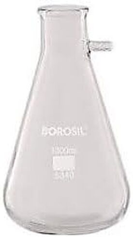 Borosil® Bolt Neck Filtration Flasks with Tubulation, 5L (5000mL), 2/CS in Saudi Arabia
