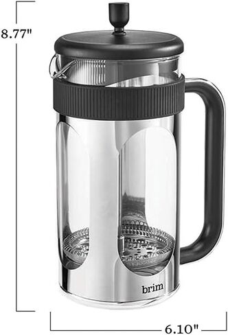 Brim 8 Cup 34 Ounce French Press Coffee Maker in Saudi Arabia