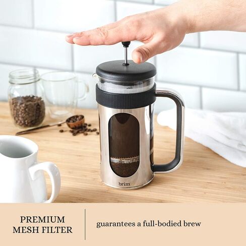 Brim 8 Cup 34 Ounce French Press Coffee Maker in Saudi Arabia