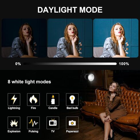 GVM SD600S Led Video Light, 360°Continuous Lighting with COB 600W 5600K Balanced Studio Light CRI97 Led Photography Lighting for Live Streaming, Film, Studio Photography, YouTube Video Shooting in Saudi Arabia