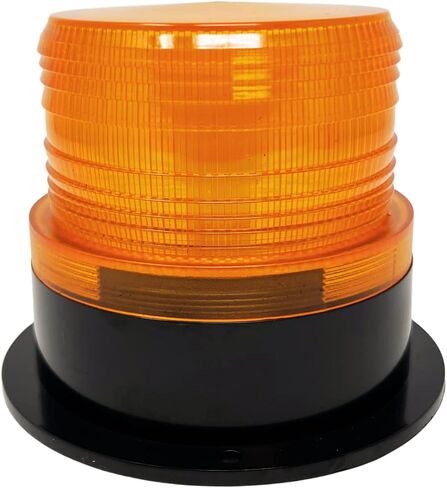 2x 24 LED Amber Forklift Beacon Strobe Light Safety Warning Flashing Lights Magnetic Base Surface Screw Mount 12V-24V Mower ATV Tow Trucks Tractor Golf Carts UTV Cars Bus Construction Emergency Bright in Saudi Arabia