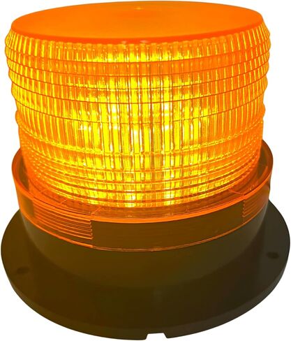 2x 24 LED Amber Forklift Beacon Strobe Light Safety Warning Flashing Lights Magnetic Base Surface Screw Mount 12V-24V Mower ATV Tow Trucks Tractor Golf Carts UTV Cars Bus Construction Emergency Bright in Saudi Arabia