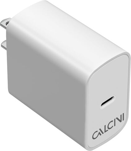 شاحن USB C بلوك CALCINI 2 Pack GAN 65W USB C شاحن سريع من النوع C لشاحن الكمبيوتر المحمول ومحول الطاقة MacBook Pro/Air، GalaxyS21/S20، Dell XP S13، Note 20/10+، Phone15/Mini iPad، Pixel in Kuwait