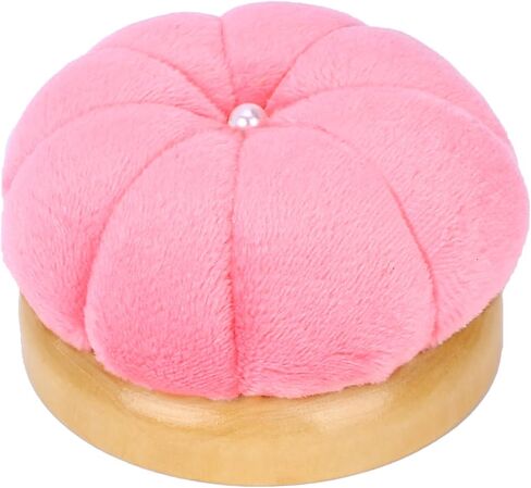 Cute Wooden Base Pin Cushions for Sewing Pin Cushion Round Sewing Pincushions Needle Holder for Sewing Quilting Needlework DIY Crafts in Saudi Arabia
