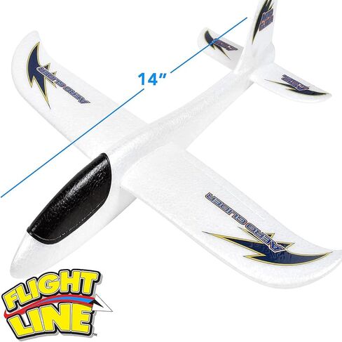 طقم طائرة إسفنجية من ناتشر باوند إيرو جلايدر مع جناح متين بطول 14 بوصة in Kuwait