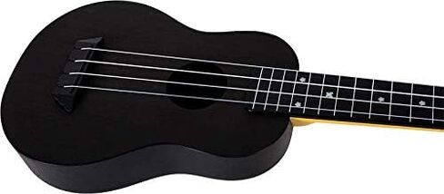 Flight, 4-String Electro-Acoustic Travel Soprano Ukulele-Black (TUS-35E BK) in Saudi Arabia