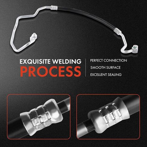 A-Premium A/C Discharge Line Hose Assembly Compatible with Mitsubishi Montero Sport 1997-2001 V6 3.0L, Compressor to Condenser in Saudi Arabia