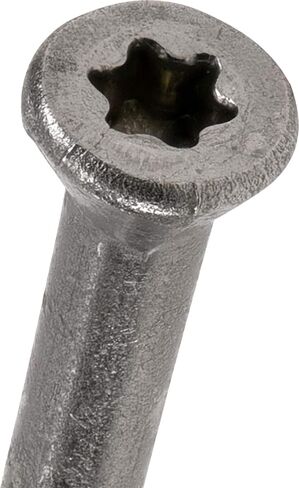 Power Pro 48632 Trim Screws, #8 x 2-1/2", All Purpose Wood, Deck, Composite, and Exterior Trim Screws, Rust Resistant, Bronze, 1lb Box, 131 pcs in Saudi Arabia