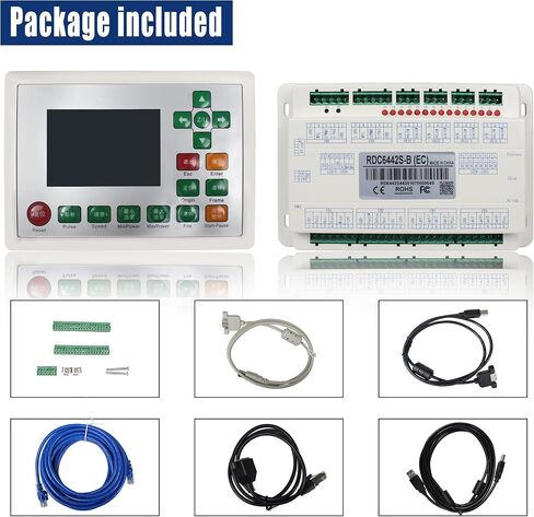 XUNKUNER Ruida CO2 Laser Controller DSP RDC6442S Support LightBurn Software RDC6442G for CO2 Laser Engraving Cutting Machine in Saudi Arabia