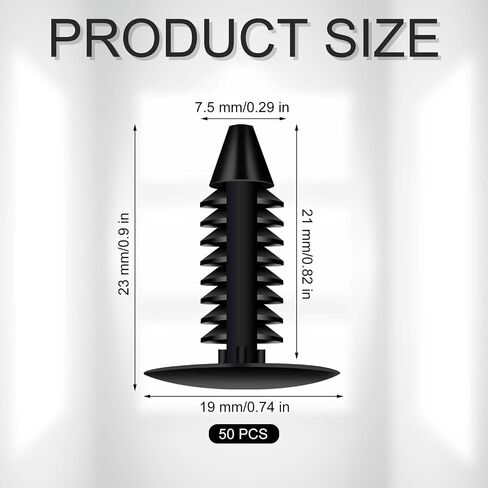 50pcs Honeycomb Pins, Honeycomb Laser Bed Clamps Fixing Needle Laser Engraver Accessories for 7.5mm Honeycomb Grid Replaces Honeycomb Laser Bed Accessories (Black) in Saudi Arabia
