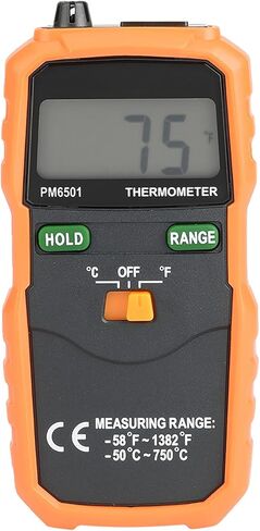 K نوع الحرارية Hyelec Ms6501 Peakmeter Pm6501 K نوع الرقمية LCD ميزان الحرارة أداة اختبار in Kuwait