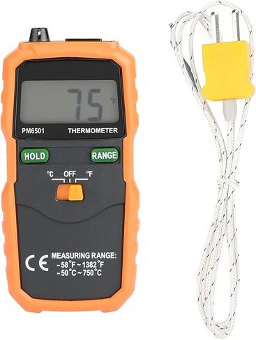 K نوع الحرارية Hyelec Ms6501 Peakmeter Pm6501 K نوع الرقمية LCD ميزان الحرارة أداة اختبار in Kuwait