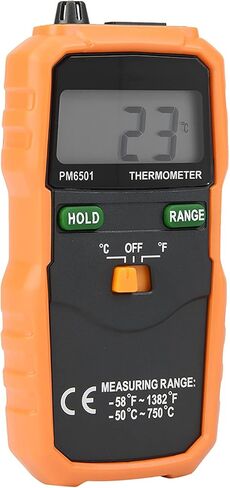 K نوع الحرارية Hyelec Ms6501 Peakmeter Pm6501 K نوع الرقمية LCD ميزان الحرارة أداة اختبار in Kuwait
