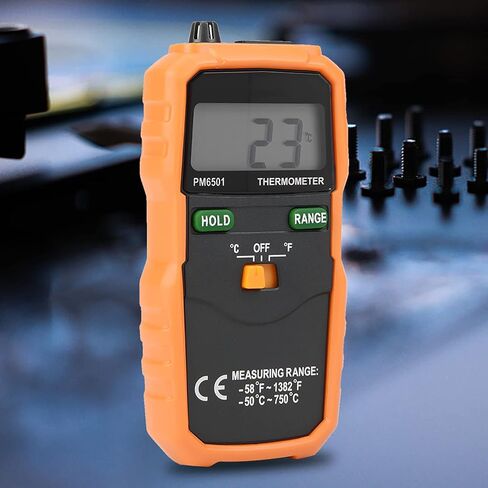K نوع الحرارية Hyelec Ms6501 Peakmeter Pm6501 K نوع الرقمية LCD ميزان الحرارة أداة اختبار in Kuwait