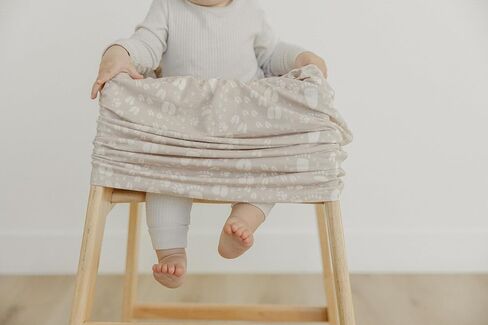 Baby Car Seat Cover Canopy and Nursing Cover Multi-Use Stretchy 5 in 1 Gift "Miles" by Copper Pearl in Saudi Arabia