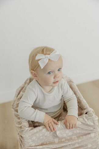 Baby Car Seat Cover Canopy and Nursing Cover Multi-Use Stretchy 5 in 1 Gift "Miles" by Copper Pearl in Saudi Arabia