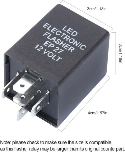 Rainco LED مرحل ومضي EP27 إلكتروني 12 فولت 5-Pin Fix لضوء إشارة الانعطاف Hyper Flash in Kuwait