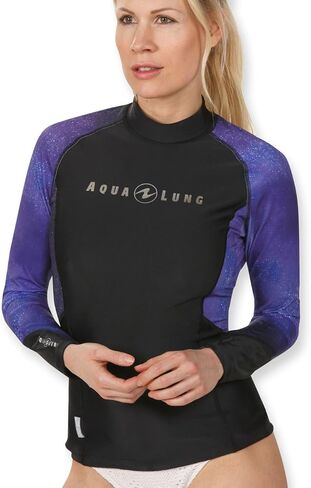 ملابس AQUA LUNG للسيدات Ls Galaxy Rash Guard in Kuwait