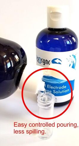 H2O Sync pH/ORP Electrode Storage Solution 8 oz / 237 mL for use with pH Probes and ORP Probes to Extend Life in Saudi Arabia