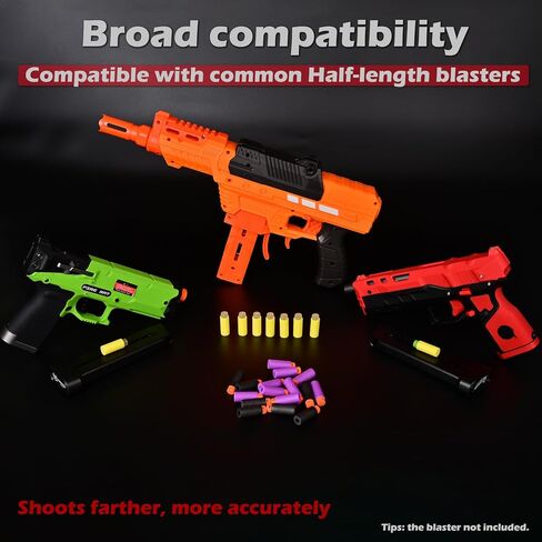 Lififun 200pcs Half-Length Soft Darts Compatible with Dart Zone, Adventure, Nerf, Worker - for Foam Dart Blasters & Toy Guns Tips 14+ in Kuwait