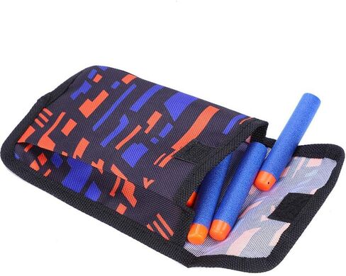 Holster Nerf,Soft Bullet Storage Bag forRefill Elite Series Portable Cartridge Pouch Holders Handbag Darts Carry Bag with Metal BuckleBullet HolderDart Pouch Bullet in Saudi Arabia