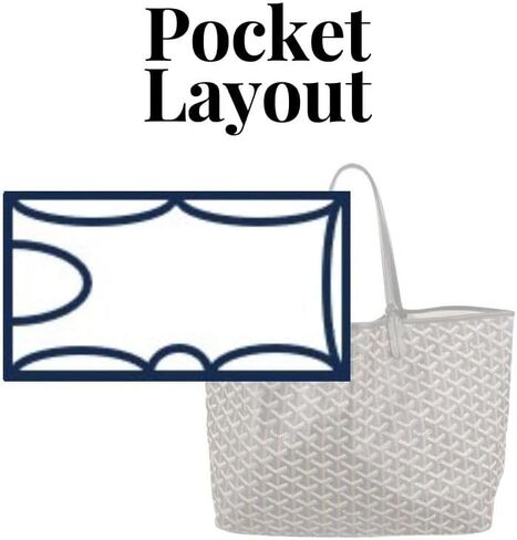 SAMORGA (5-22/ Go-St-Louis-PM4 St. Louis PM Bag Organizer Insert Innerbag in Saudi Arabia