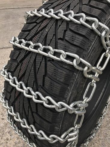 TireChain.com Load Range E, Mud, and K02 32X12.50-15 TWO LINK Tire Chains in Saudi Arabia