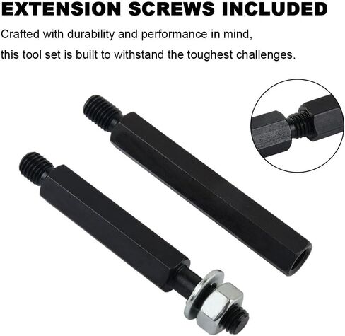 أداة سحب فاصل المحمل 14P من AUTOJARE، سعة 5 طن للخدمة الشاقة، 2 بوصة و3 بوصة مجموعة إزالة محور العجلة الفكية والترس in Kuwait