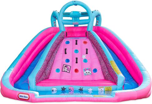 Little Tikes Rocky Mountain River Race Inflatable Slide Bouncer Multicolor, 161.00''L x 169.00''W x 103.00''H --- Weight: 50.00lbs. in Saudi Arabia