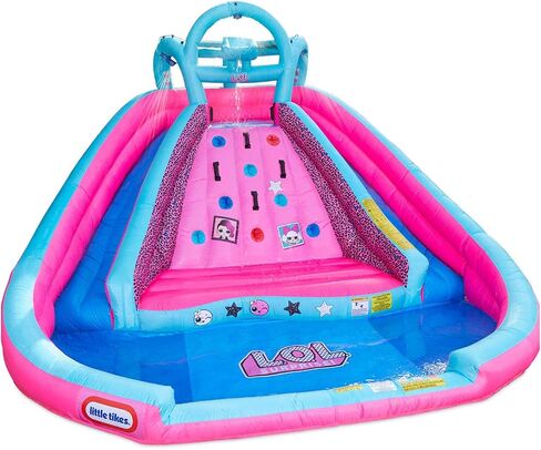 Little Tikes Rocky Mountain River Race Inflatable Slide Bouncer Multicolor, 161.00''L x 169.00''W x 103.00''H --- Weight: 50.00lbs. in Saudi Arabia