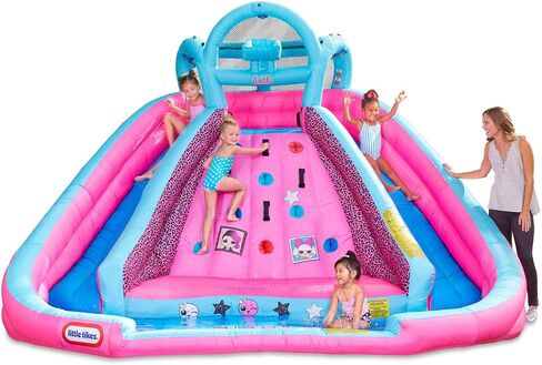 Little Tikes Rocky Mountain River Race Inflatable Slide Bouncer Multicolor, 161.00''L x 169.00''W x 103.00''H --- Weight: 50.00lbs. in Saudi Arabia