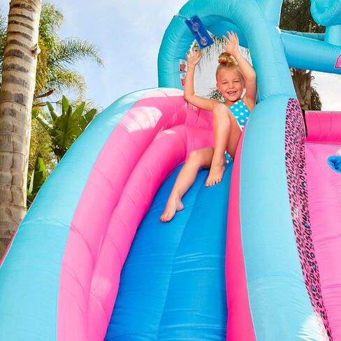 Little Tikes Rocky Mountain River Race Inflatable Slide Bouncer Multicolor, 161.00''L x 169.00''W x 103.00''H --- Weight: 50.00lbs. in Saudi Arabia