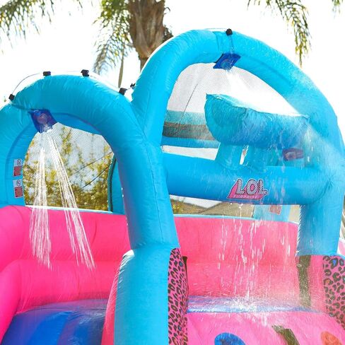 Little Tikes Rocky Mountain River Race Inflatable Slide Bouncer Multicolor, 161.00''L x 169.00''W x 103.00''H --- Weight: 50.00lbs. in Saudi Arabia