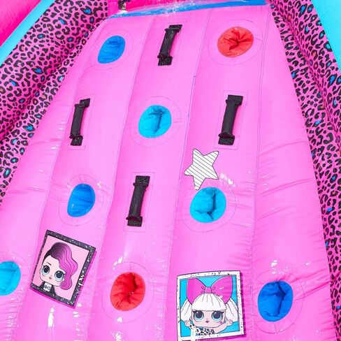 Little Tikes Rocky Mountain River Race Inflatable Slide Bouncer Multicolor, 161.00''L x 169.00''W x 103.00''H --- Weight: 50.00lbs. in Saudi Arabia