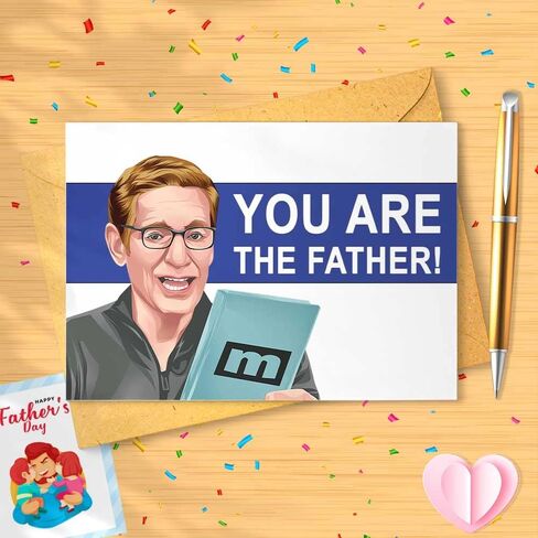 Funny Father's Day Card - Card For Dad, Funny Card, Father's Day Card, Fathers Day [00483] in Saudi Arabia