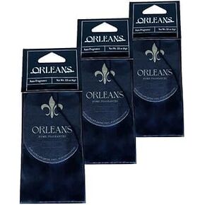 Orleans Home Fragrances - Auto Air Freshener - French Quarter (3 pack) in Saudi Arabia