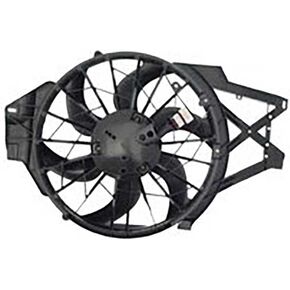 Engine Cooling Fan Assembly 1PC Replaces F7ZZ8C607BA, F7ZZ8C607BB Compatible with Mustang 1997 1998 in Kuwait