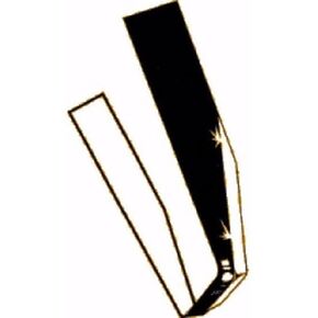 Van Alstine Tire Groover #8 Blades for V100 Groover, Flat Bottom, 12 Pack - VF8 in Saudi Arabia