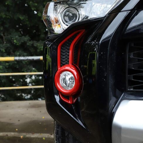 غطاء خفيف للضباب الأمامي مناسب لـ 2014-2023 Toyota 4runner SR5/TRD Pro (أحمر) in Saudi Arabia